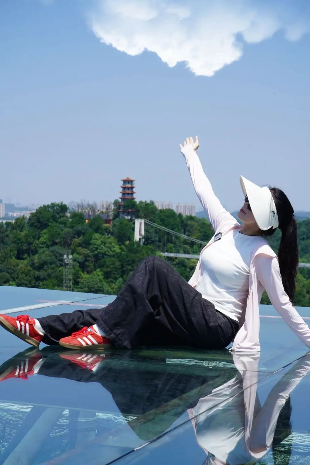 石燕湖天空之镜