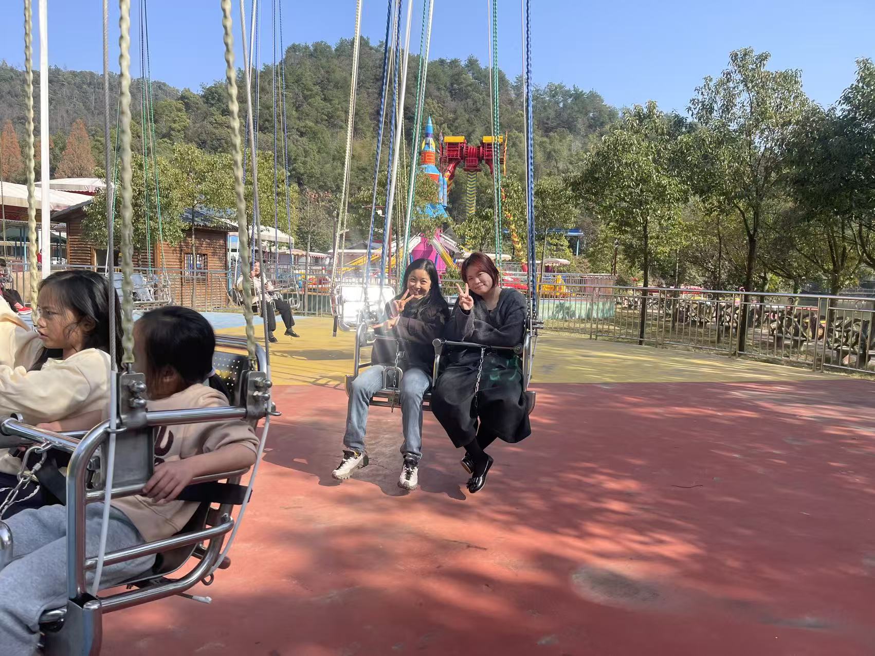 石燕湖游乐空中飞椅